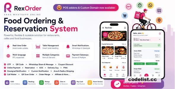 QrexOrder - SaaS Restaurant Management, QR Menu, WhatsApp Orders, Reservations & AI Content preview